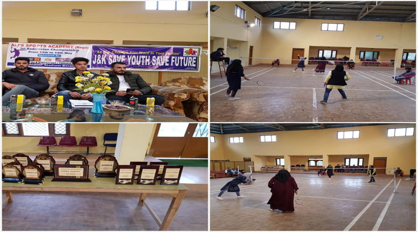J&K Save Youth Save Future Organizes Badminton Tournament in Baramulla