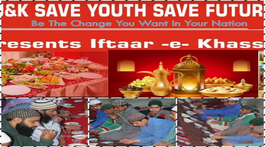 J&K Save Youth Save Future Organizes Iftaar-e-Khaas Party at Darul Uloom Qurashia, Sheeri Baramulla