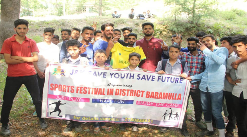 Save Youth Save Future Inaugurates Volleyball Tournament at Chananwari, Uri (Baramulla)