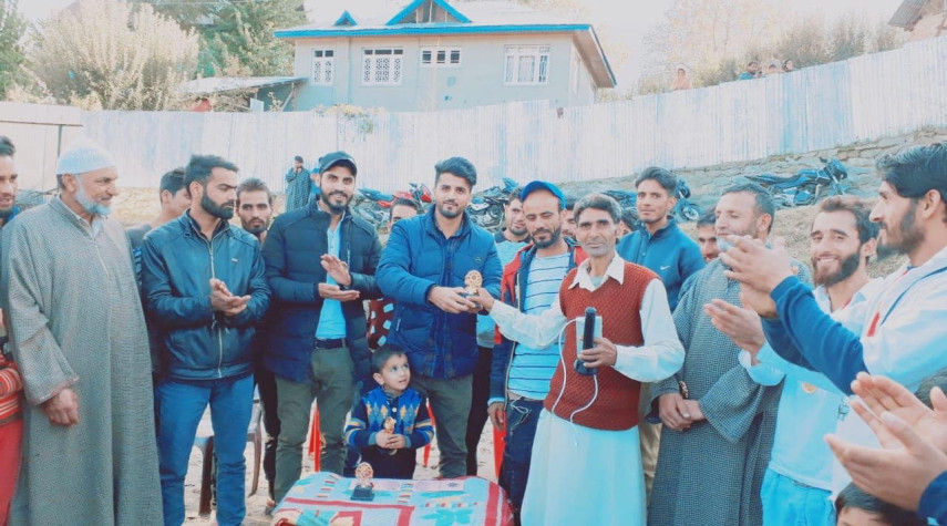 Save Youth Save Future organized the thrilling final of the Nardari Volleyball Tournament at Nardari, Baramulla
