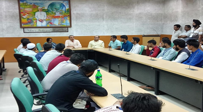 Save Youth Save Future" met with the Vice-Chancellor of Jawaharlal Nehru University (JNU), Shri Jagadesh Kumar Ji