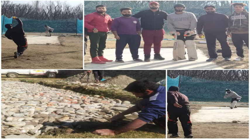 SaveYouthSaveFuture, in its humble attempt to make a difference, has curated a practice wicket at Sheeri—a forgotten village in our valley