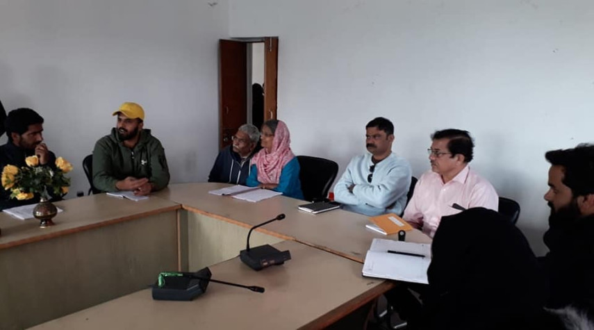 Chairman Wajahat Farooq Bhat and Zonal President Mudasir Dar spoke at length about how the organization is working to provide a platform for young talent and promote meaningful youth engagement.