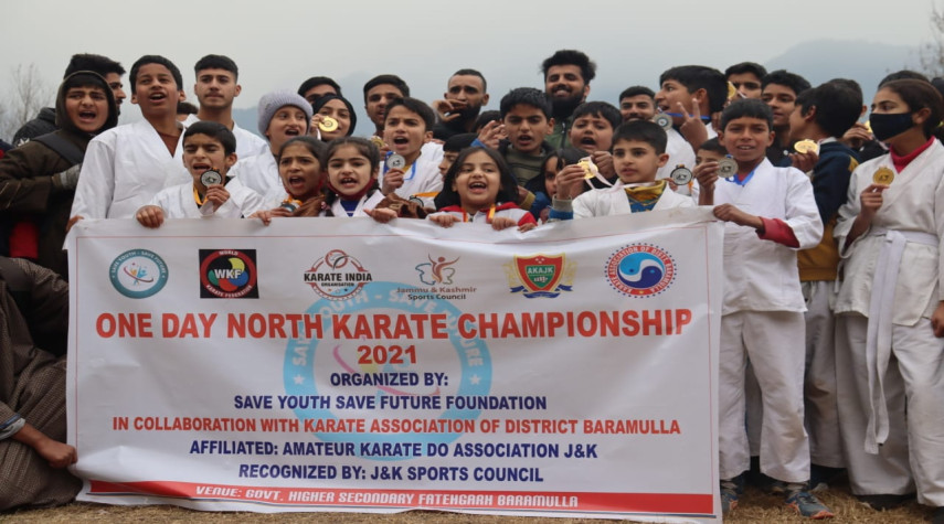 SYSF Organizes North Kashmir Karate Championship