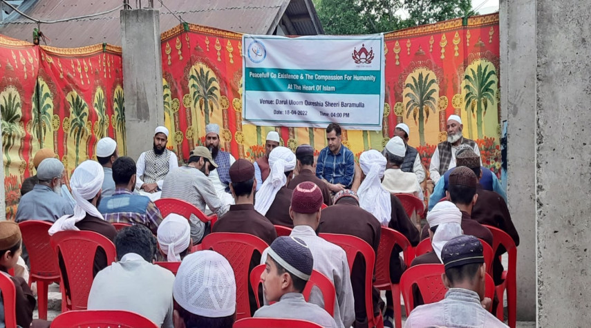 Save Youth Save Future” Organizes Program on Peaceful Coexistence and Compassion in Islam at Darul Uloom Quarashi, Baramulla