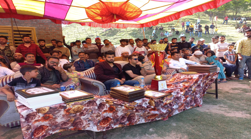 The grand final of the Cricket Championship "Summer Cup First Edition" was held at Heevan Sheeri Baramulla,