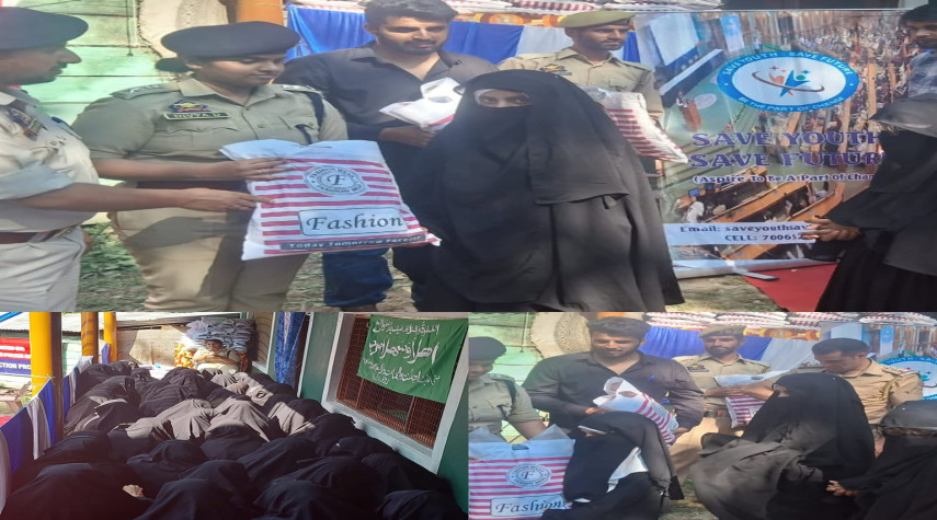 Save Youth Save Future and Baramulla Police Collaborate for Interaction Session with Female Students of Madrasa tul Tahirat Zandfaran