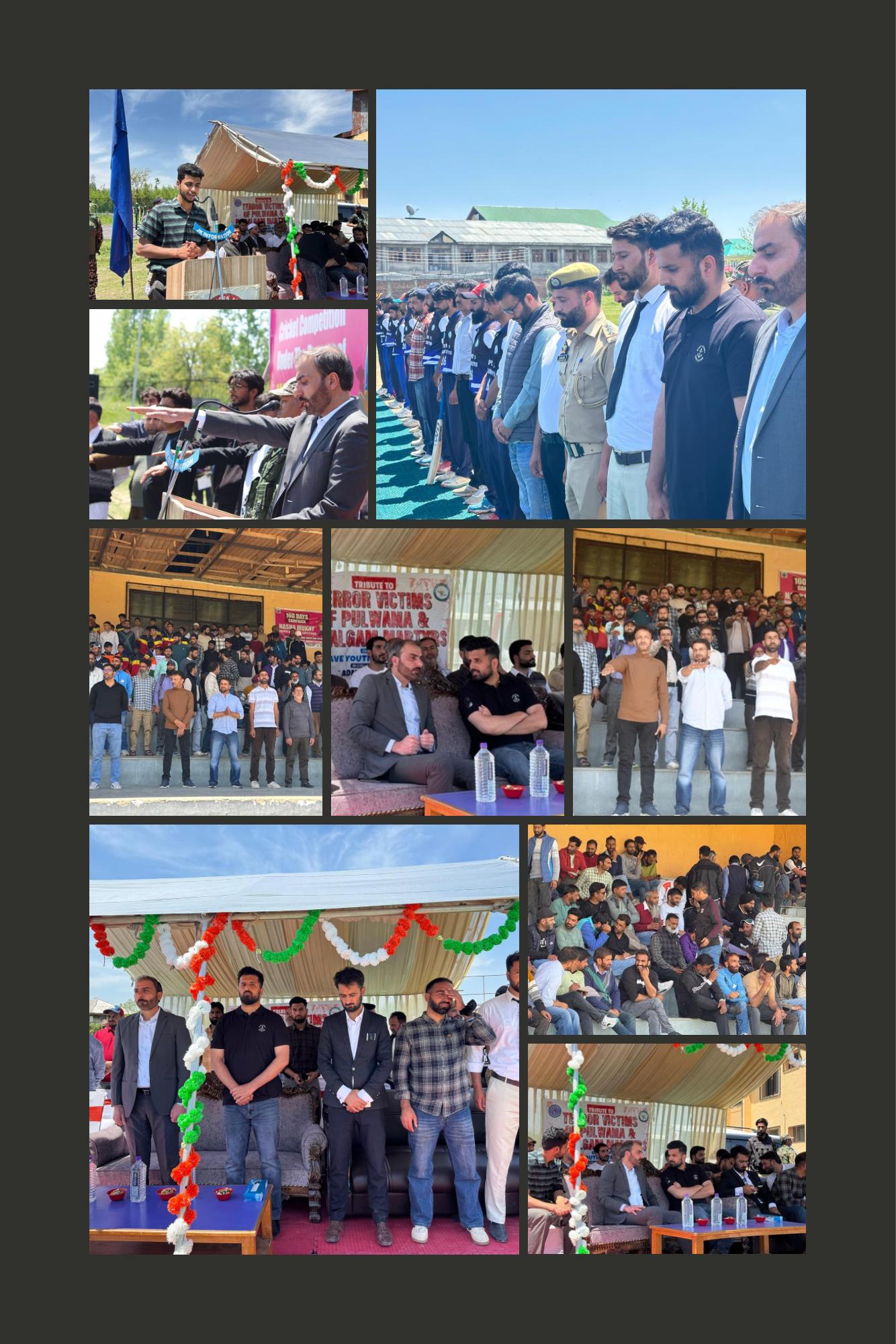 Tribute to Pahalgam Martyrs and Promotion of Nasha Mukt Bharat Abhiyan Mark One-Day Programme at Pulwama.